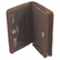 ROL22335 Explorer Leather Personal Card Case, 36-Card Capacity, 2 3/4 x 4, Brown By ROLODEX