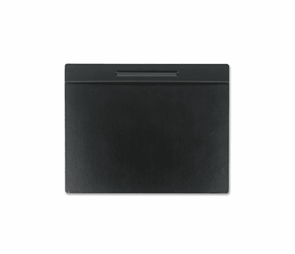 ROL62540 Wood Tone Desk Pad, Black, 24 x 19 By ROLODEX