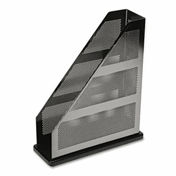 ROLE22635 Distinctions Magazine File, 3 3/4 x 10 1/4 x 12 7/16, Metal/Black By ROLODEX