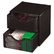 ROLFG9E5600BLA Organization Two-Drawer Cube, Wire Mesh, Storage, 6 x 6 x 6, Black By ROLODEX