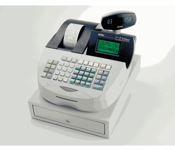 Royal Alpha 710ML Cash Register Factory Refurbished
