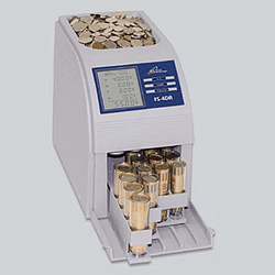 Royal Sovereign FS-4DA Four Row Coin Sorter with Digital Readout Display