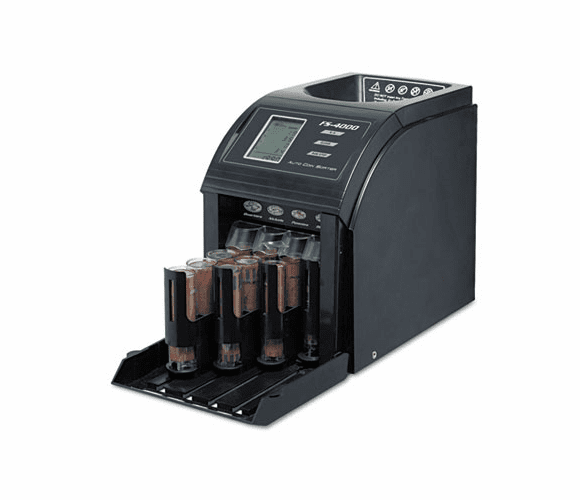 RSIFS4000 Fast Sort FS-4000 Digital Coin Sorter, Pennies Through Quarters By ROYAL SOVEREIGN INTERNATIONAL