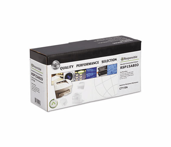 RSP15ABIO 15ABIO BioBlack Compatible Remanufactured Toner, 2,500 Page-Yield, Black By RESPONSIBLE