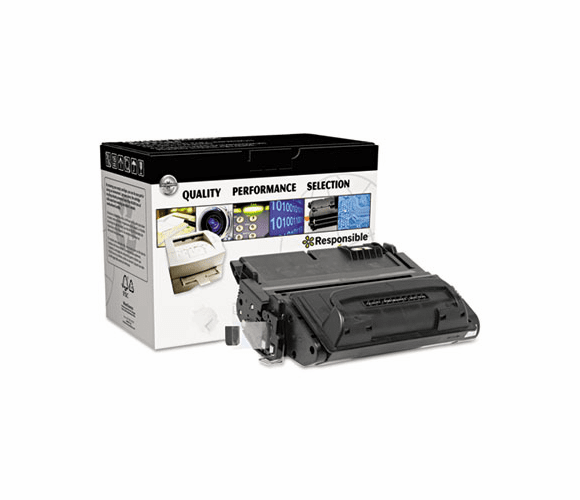 RSP42ABIO 42ABIO BioBlack Compatible Remanufactured Toner, 10,000 Page-Yield, Black By RESPONSIBLE