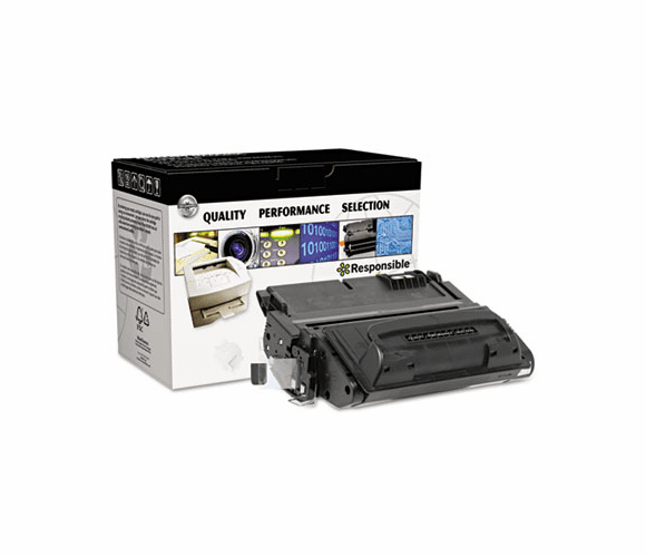 RSP42XBIO 42XBIO BioBlack Compatible Reman High-Yield Toner, 20,000 Page Yield, Black By RESPONSIBLE