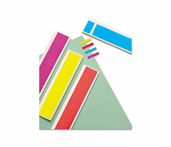 RTG20205 Removable Page Flags, Four Assorted Colors, 900/Color, 3600/Pack By REDI-TAG CORPORATION