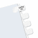RTG31010 Side-Mount Self-Stick Plastic Index Tabs, 1in, White, 416/Pack By REDI-TAG CORPORATION