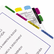 RTG33148 Write-On Self-Stick Index Tabs/Flags, 1 1/16 Inch, 4 Colors, 48/Pack By REDI-TAG CORPORATION