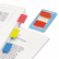 RTG74024 Page Flags in Pop-Up Dispenser, 1 x 1 7/10, Red, 100/Pack By REDI-TAG CORPORATION