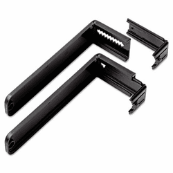 RUB18351 Partition Hangers, A4/Legal/Letter, Black By RUBBERMAID