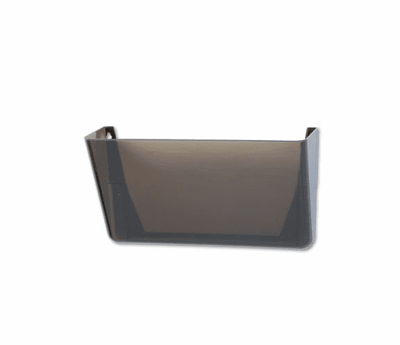 RUB48721ROS Stak-A-File Single Wall Pocket, Letter, Smoke By RUBBERMAID