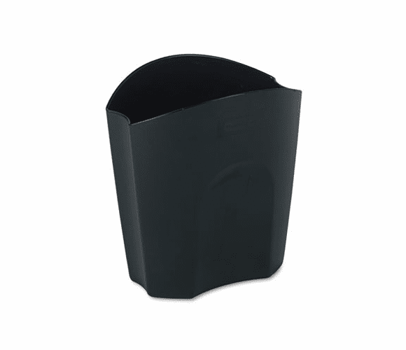 RUB86022 Regeneration Recycled Super Pencil Cup, Plastic, 5 1/8 x 3 7/8 x 5 1/4, Black By RUBBERMAID