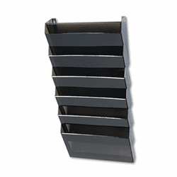 RUBL16663 Classic Hot File Wall File Systems, Letter, Seven Pocket, Smoke By RUBBERMAID