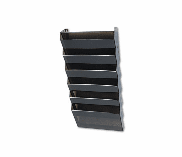 RUBL16663 Classic Hot File Wall File Systems, Letter, Seven Pocket, Smoke By RUBBERMAID