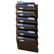 RUBL16663 Classic Hot File Wall File Systems, Letter, Seven Pocket, Smoke By RUBBERMAID