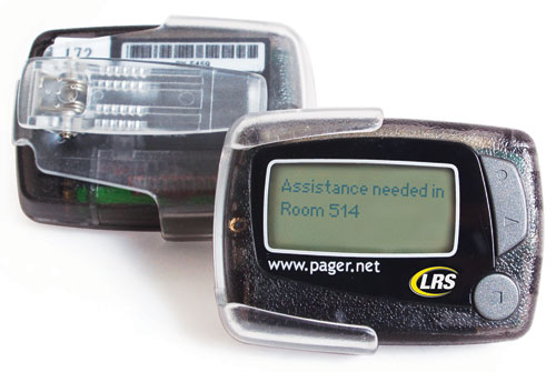 RX-E467 Alphanumeric Pager (Battery Operated) By LRS