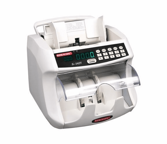S-1425 Bank Grade Currency Counter (UV/MG CF) By Semacon