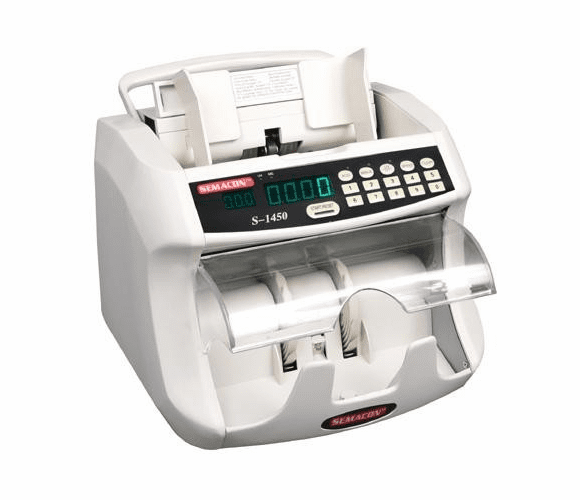 S-1450 Bank Grade Currency Counter (UV/MG CF) by Semacon
