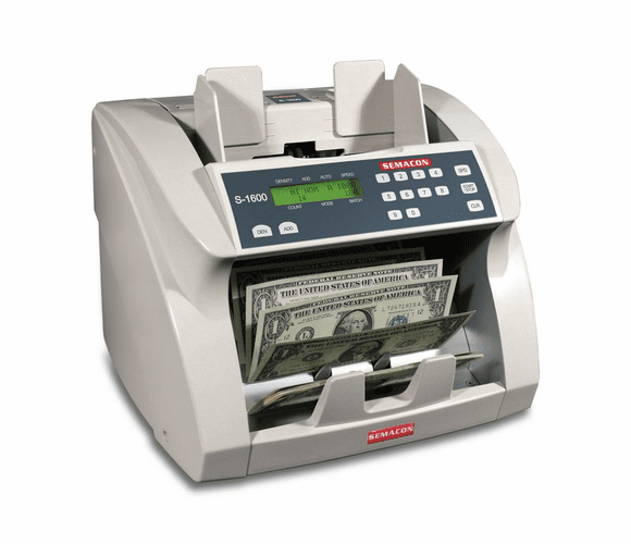 S-1600 Premium Bank Grade Currency Counter By Semacon