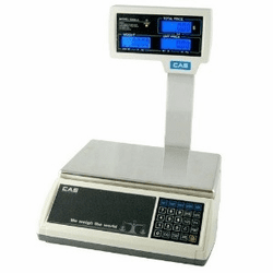 LP-1000NP (with pole display) Label Printing Scale By CAS