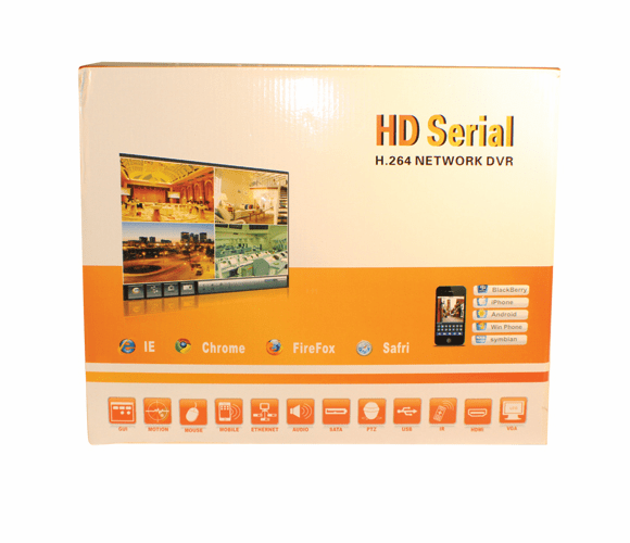 SA-DVR-4 4 CHANNEL EMBEDDED DVR H.264 Compression Rate, 120 FPS WITH 500GB HD By Armor