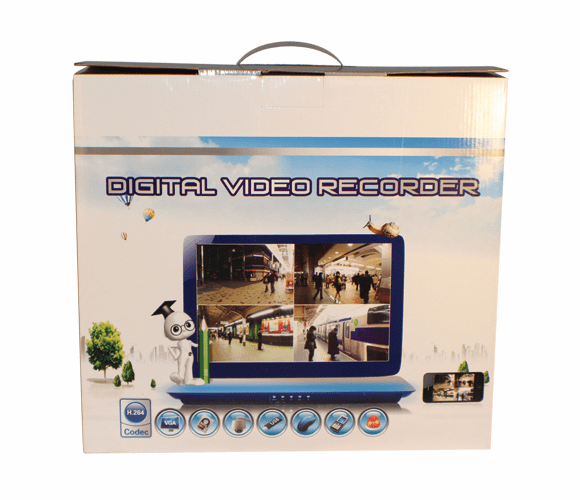 SA-DVR-81TB 8 CHANNEL EMBEDDED DVR H.264 Compression Rate, 240 FPS WITH 1TB HD By Armor