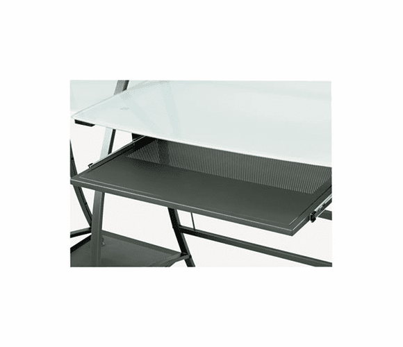 SAF1940BL Xpressions Keyboard Tray, Steel, 25w x 15-3/4d x 1-3/4h, Black By SAFCO PRODUCTS