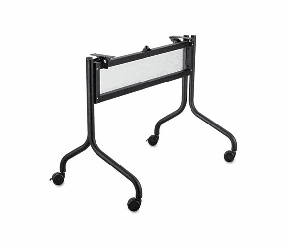 SAF2030BL Impromptu Mobile Training Table Base, 37-1/2w x 24d x 28h, Black By SAFCO PRODUCTS