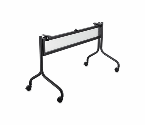 SAF2031BL Impromptu Mobile Training Table Base, 49-1/2w x 24d x 28h, Black By SAFCO PRODUCTS