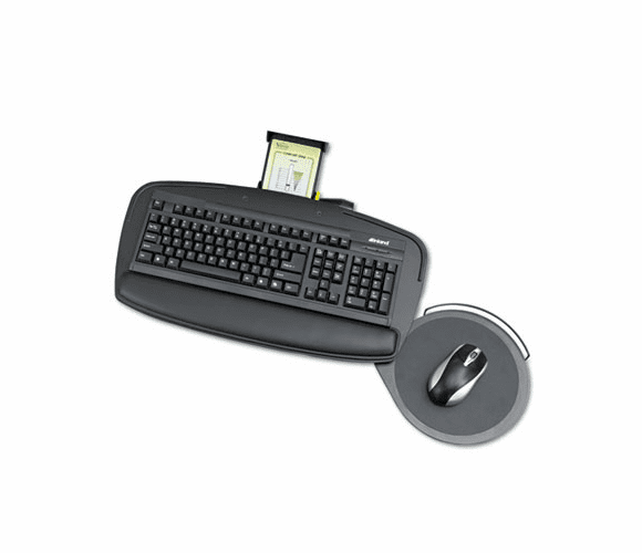 SAF2143BL Premier Series Keyboard Platforms, Black By SAFCO PRODUCTS