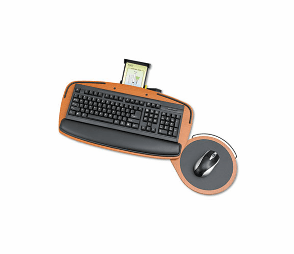 SAF2143CY Premier Series Keyboard Platforms, Cherry By SAFCO PRODUCTS