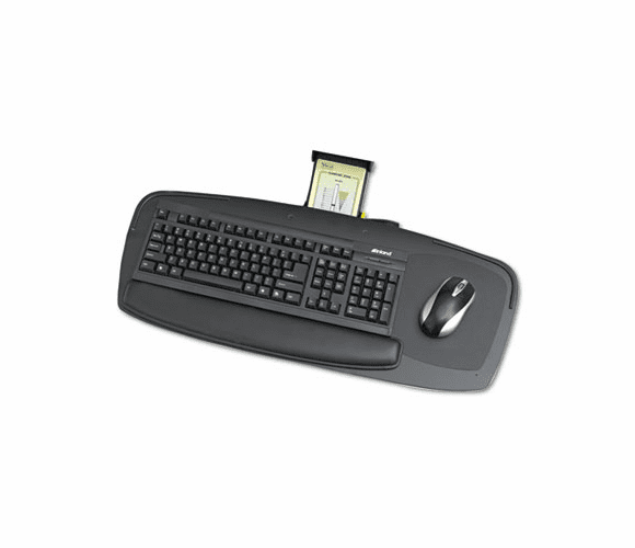 SAF2145BL Premier Series Keyboard Platforms, Black By SAFCO PRODUCTS