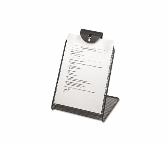 SAF2158BL Onyx Mesh Copyholder w/Steel Ball Fastener, Black By SAFCO PRODUCTS