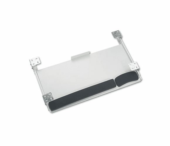 SAF2219 Wood Keyboard/Mouse Drawer, 27 x 12-1/2, Light Gray By SAFCO PRODUCTS