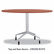 SAF2654CY RSVP Series Round Table Top, Laminate, 42" Diameter, Cherry By SAFCO PRODUCTS