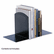 SAF3115BL Bookends, Nonskid, 10 x 6 1/2 x 10 1/2, Heavy Gauge Steel, Black By SAFCO PRODUCTS