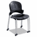 SAF3385BL Zippi Plastic Stack Chair, 18-3/4w x 21-1/2d x 33-1/2h, Black By SAFCO PRODUCTS
