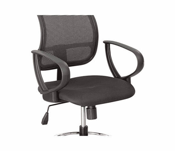 SAF3396BL Optional Loop Arm Kit for Mesh Extended Height Chair, Black By SAFCO PRODUCTS