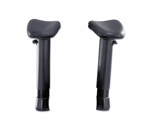 SAF3398BL Optional T-Pad Arms For Intensive Use Mesh Task Chair, 2 Arms, Black By SAFCO PRODUCTS