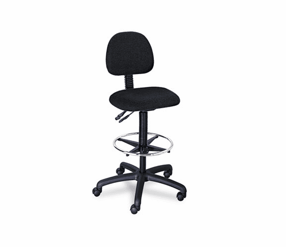 SAF3420BL Trenton Multi-Task Swivel Stool, Seat: 23-33, Black By SAFCO PRODUCTS