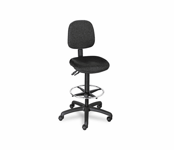 SAF3440BL Highland Multi-Task Swivel Stool, 23-33" Seat Height, Black By SAFCO PRODUCTS