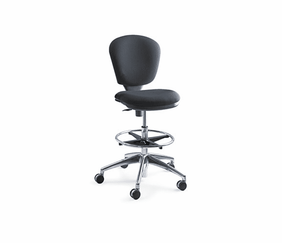 SAF3442BL Metro Extended Height Swivel/Tilt Chair, 22-33" Seat Height, Black/Fabric By SAFCO PRODUCTS