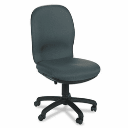 SAF3460CH Ambition Pushbutton High-Back Swivel/Tilt Chair, Charcoal By SAFCO PRODUCTS