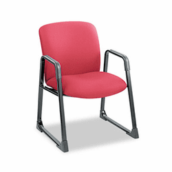 SAF3492BG Guest Chair, Big & Tall, Burgundy By SAFCO PRODUCTS