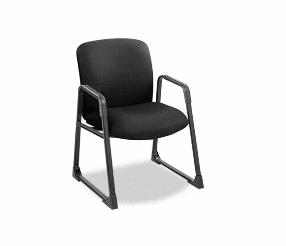 SAF3492BL Guest Chair, Big & Tall, Black By SAFCO PRODUCTS
