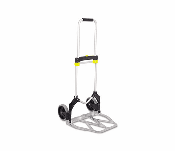 SAF4052 Stow-Away Medium Hand Truck, 275lb Capacity, 19-1/2w x 22d x 43h, Aluminum By SAFCO PRODUCTS