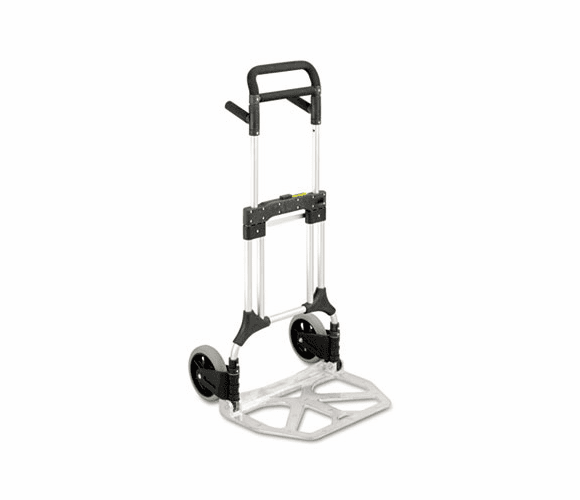 SAF4055NC Stow-Away Heavy Duty Hand Truck, 500lb Capacity, 23w x 24d x 50h, Aluminum By SAFCO PRODUCTS