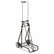 SAF4057NC 175 lb. Capacity Luggage Cart, 10-1/2 x 12 Platform, Steel By SAFCO PRODUCTS