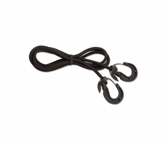 SAF4060NC Heavy Duty Bungee Cord With Locking Clasp, 72" Long, Black By SAFCO PRODUCTS